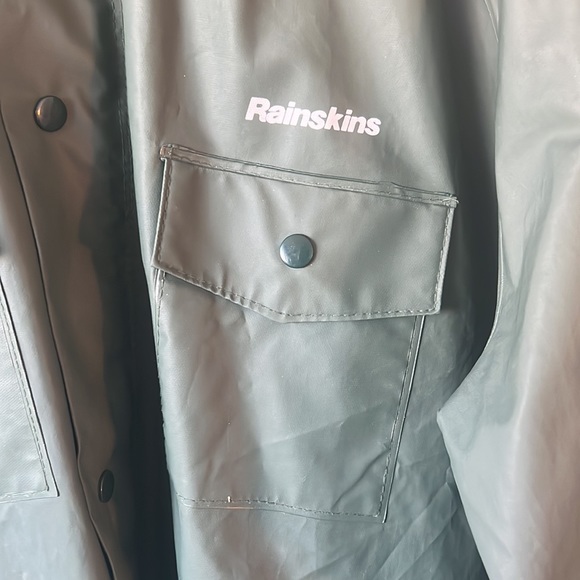 Unisex Rainskins Rain Jacket - fits Men’s Large - Picture 4 of 5